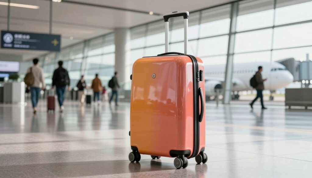 suitcase with wheels