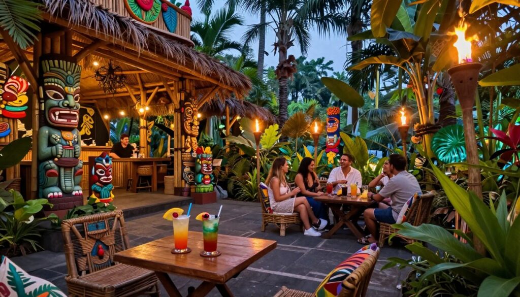 Lost Lake tiki temple Lost Lake tiki temple