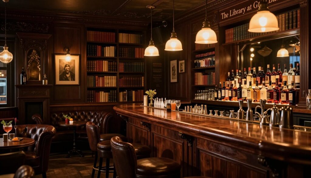 The Library at Gilt Bar The Library at Gilt Bar