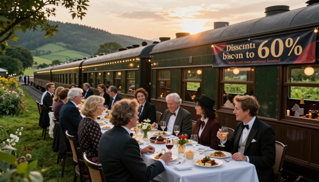 US dinner trains discounts