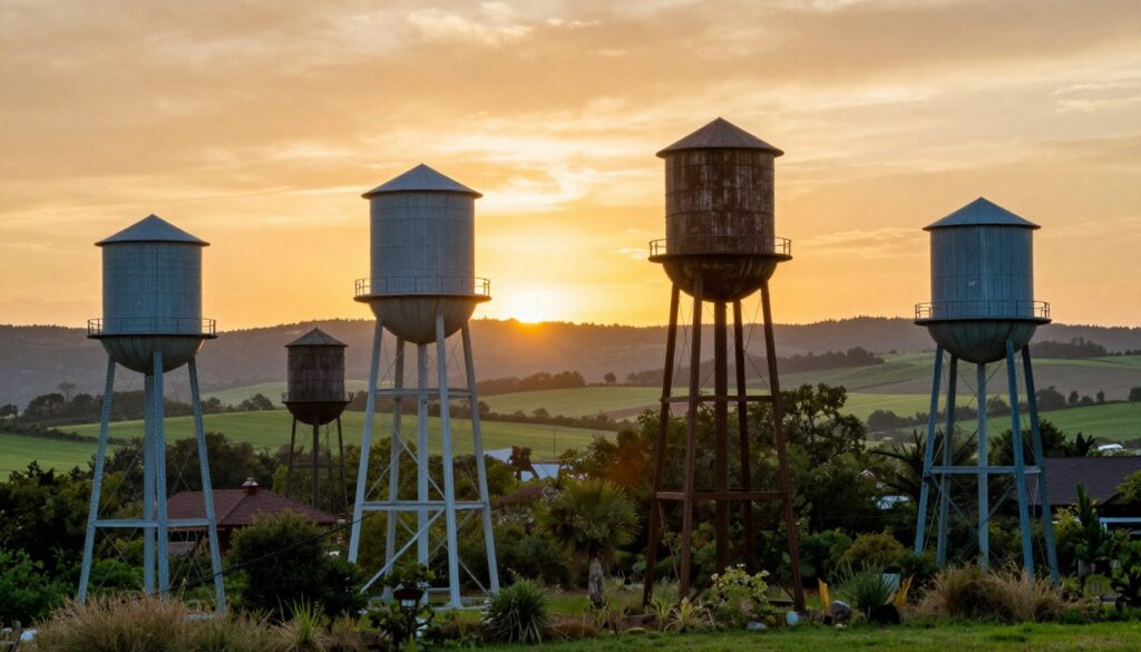 attractive water towers