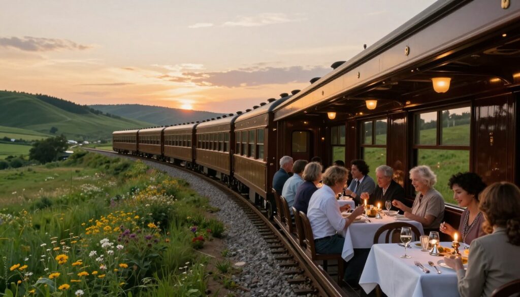 dinner train rides in the US