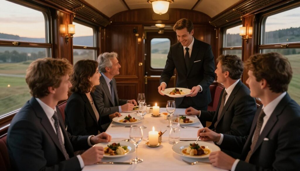 unique dining experiences on trains